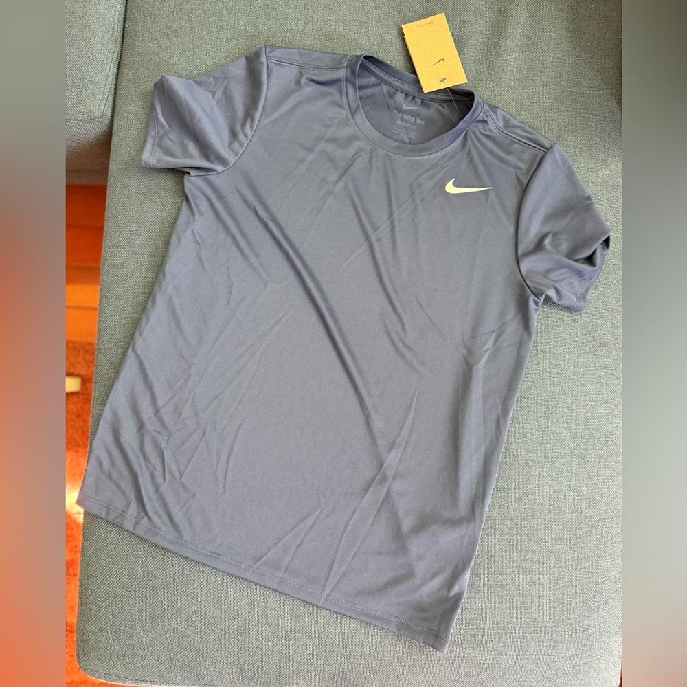 Nike Women’s Short Sleeve Crew Tee — Dark Blue